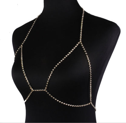 Body Chain with Heart Pendant