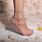 Anklet Double-layer Pearls