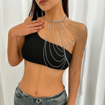 Body Chain with Tassel and O-Ring Chain