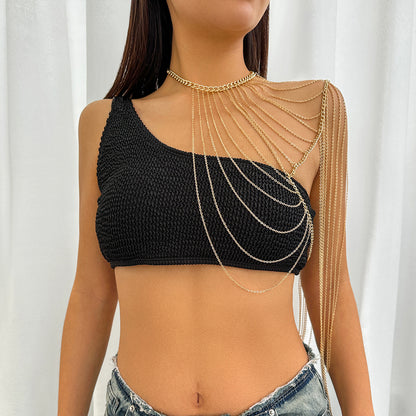 Body Chain with Tassel and O-Ring Chain